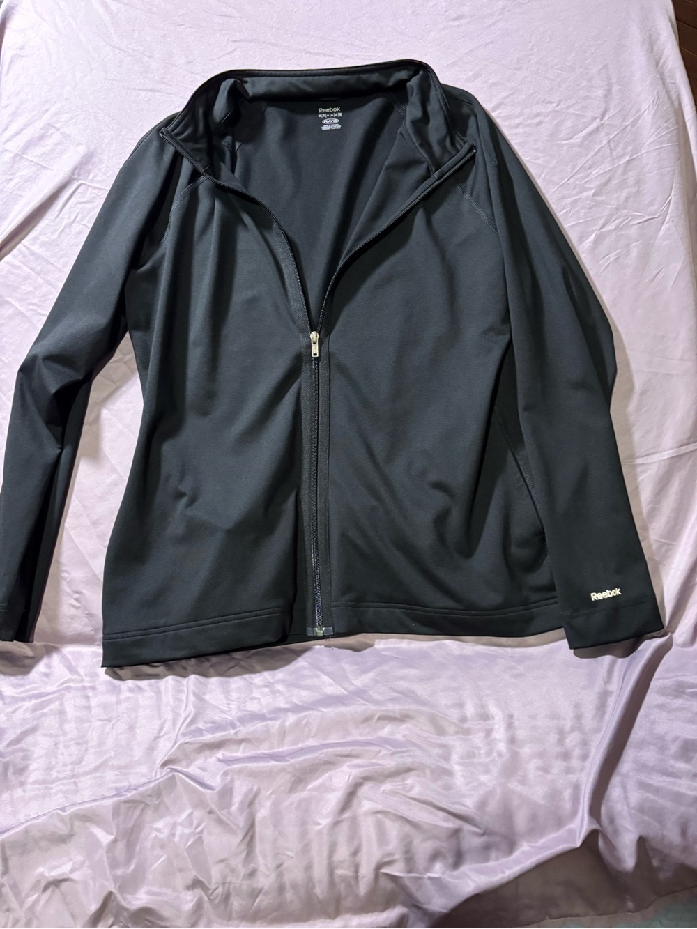 Reebok Black Women's Full-Zip Utility Jacket